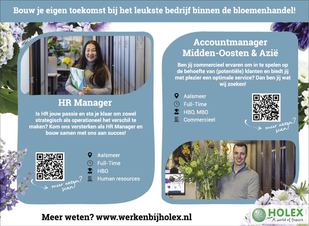 Vacature Diverse functies