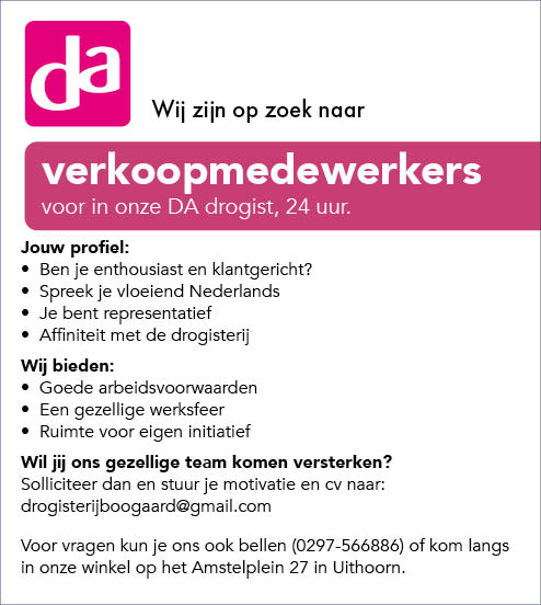 Vacature Verkoopmedewerkers