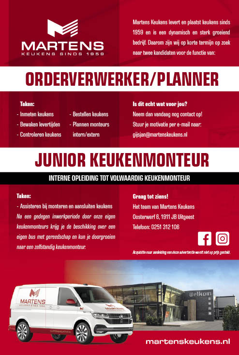 Vacature Diverse functies