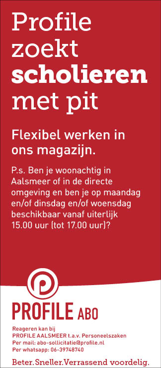 Vacature Scholieren met pit