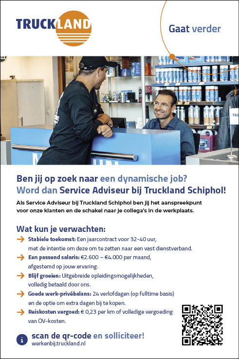 Vacature Service Adviseur