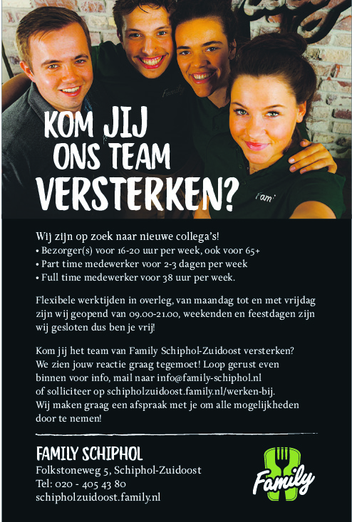 Vacature Diverse functies