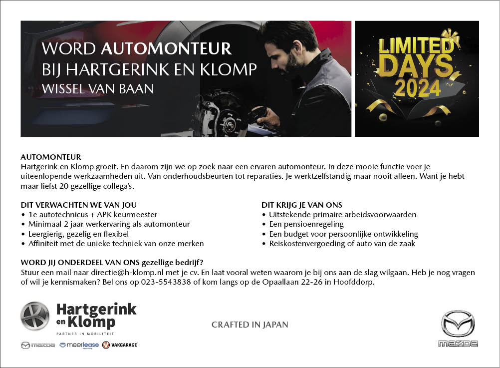 Vacature Automonteur