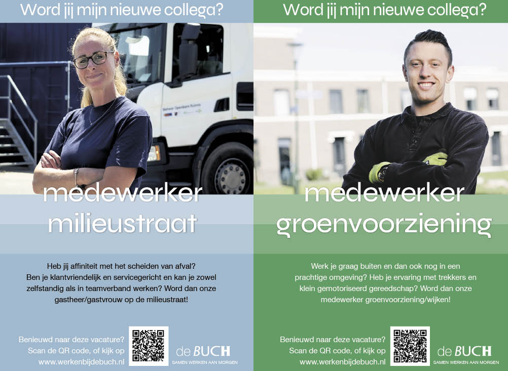 Vacature Diverse functies