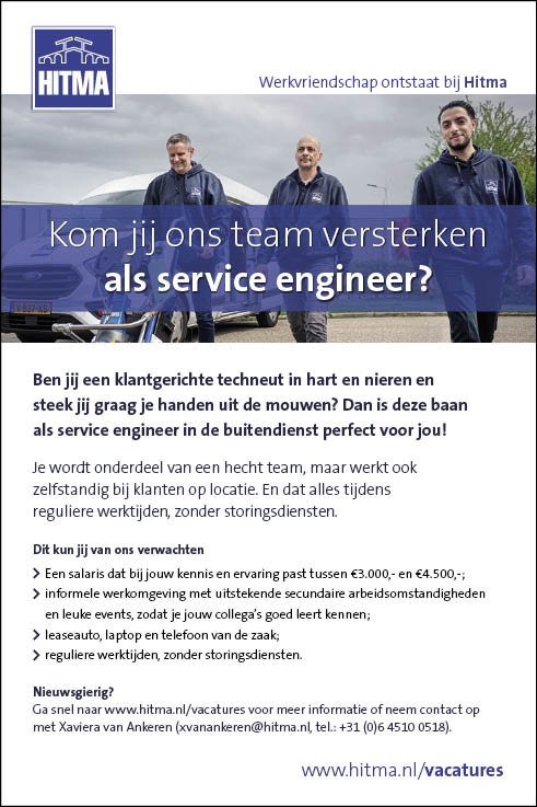 Vacature Service Engineer