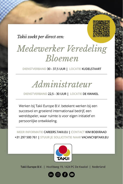 Vacature Diverse functies