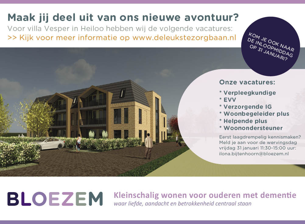 Vacature Diverse functies