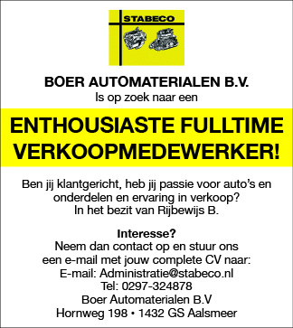 Vacature Verkoopmedewerker