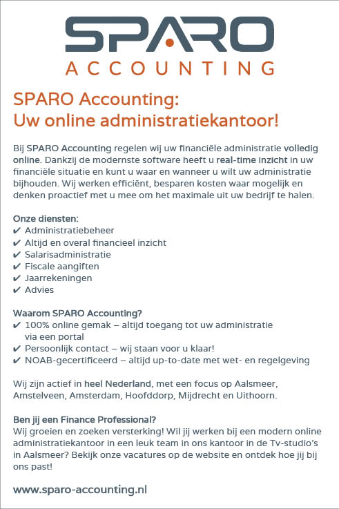 Vacature Finance Professional