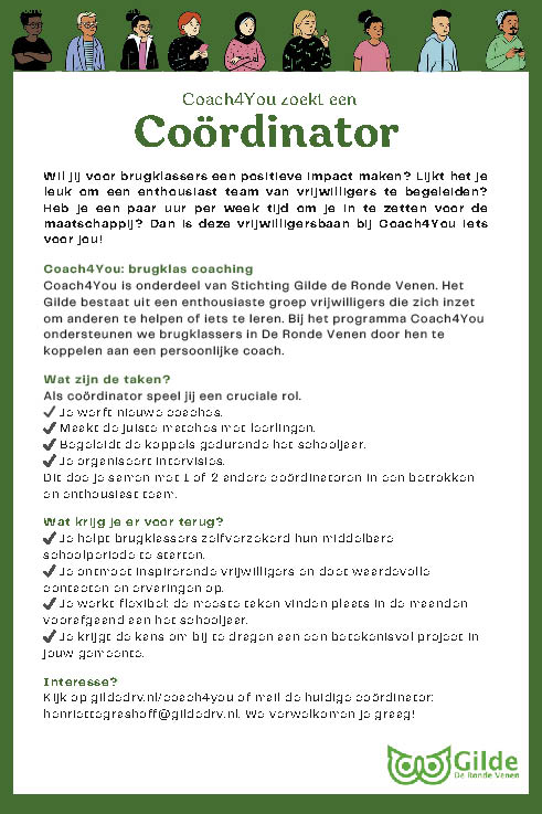 Vacature Coördinator