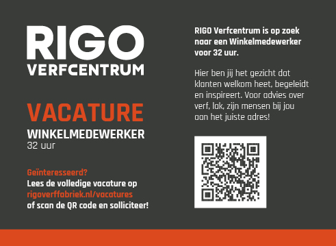 Vacature Winkelmedewerker