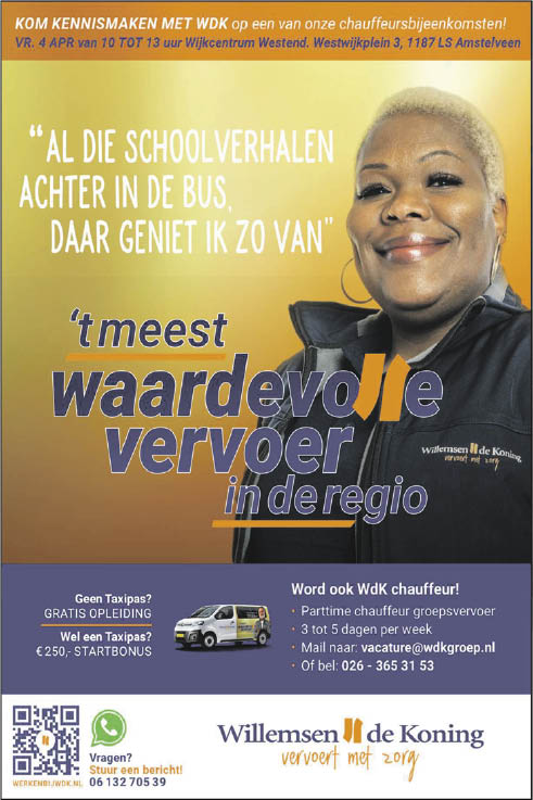 Vacature Chauffeur