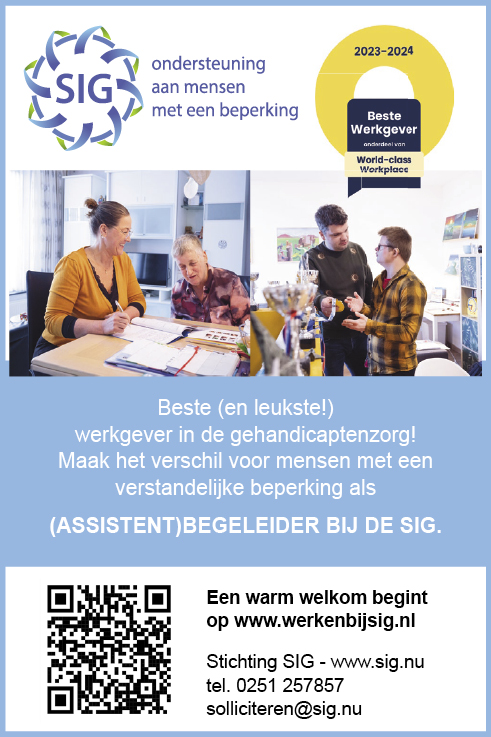 Vacature (Assistent) Begeleider