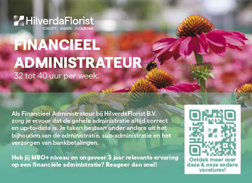 Vacature Financieel Administrateur